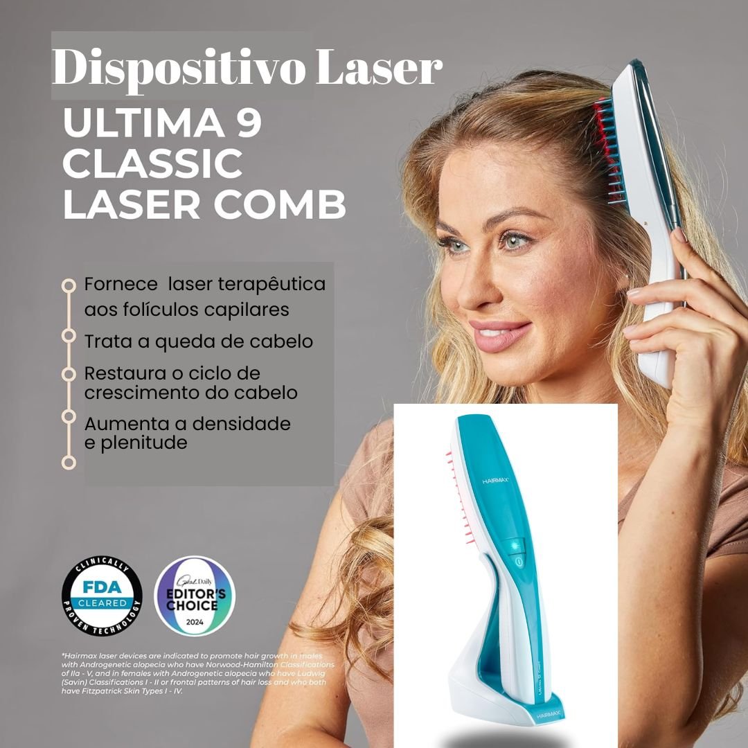 Pente de crescimento capilar a laser