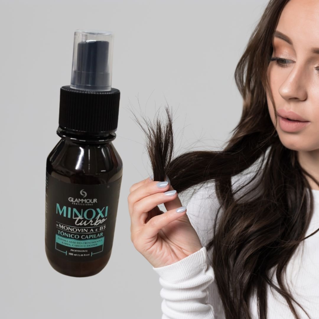 Minoxi Turbo 100ml Tônico Capilar Tratamento Anti