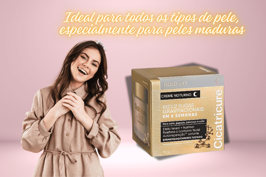 Creme antirugas Cicatricure Creme Noturno Gold