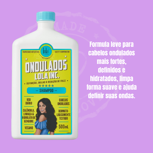 Lola Cosmetics Shampoo Ondulados