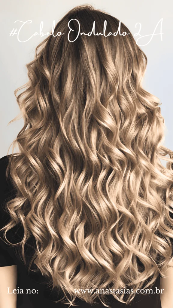 cabelos ondulados